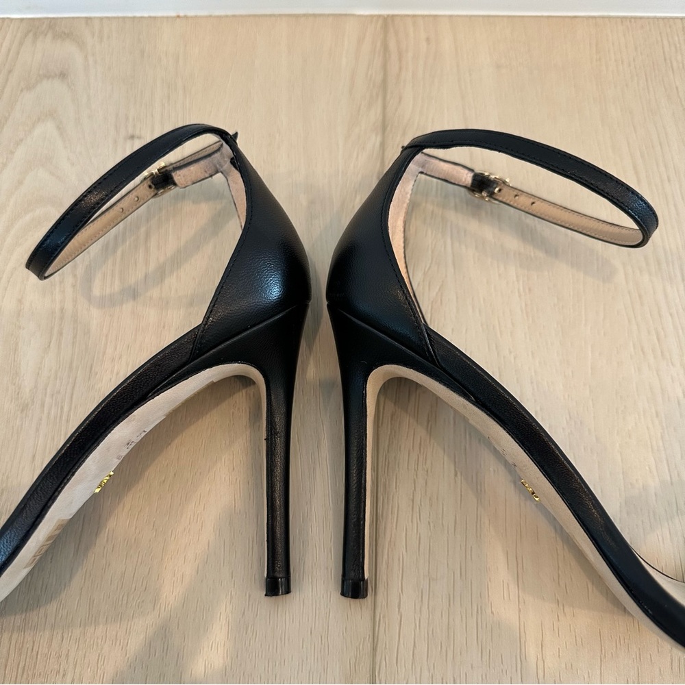 Stuart Weitzman NUDIST GLAM 100 HIGH SHINE Sandal High Heel - Picture 10 of 16